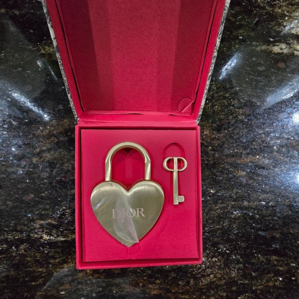 Nib Authentic Christian Dior Lock And Key - image 1